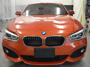 吹付け・BMW180i が新車以上に!!